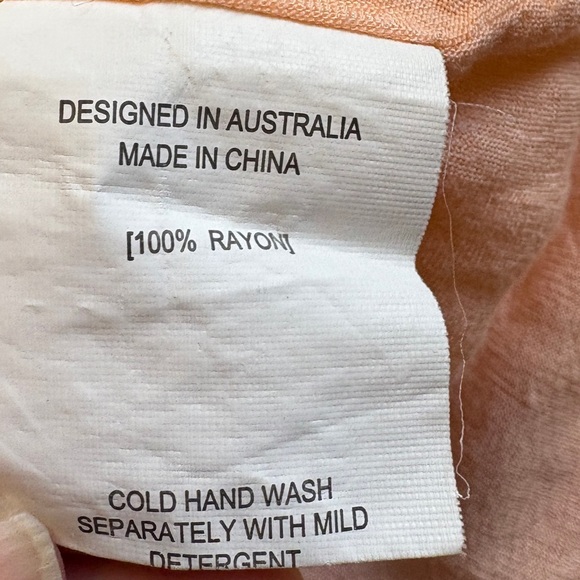 Ebby Andi Floral Halter Neck Coral Lightweight feminine Mini Dress size Small - Picture 9 of 10